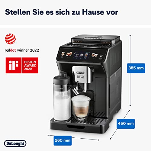 De'Longhi Eletta Explore ECAM452.57.G Kaffeevollautomat, Cold Brew
