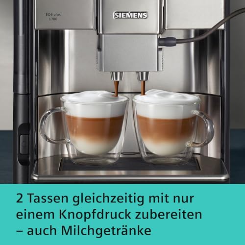 Siemens EQ.6 plus s700 TE657503DE Kaffeevollautomat, Edelstahl