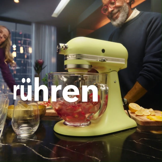 KitchenAid Artisan 5KSM125EER Küchenmaschine 4,8 L, Empire Red