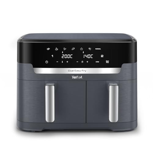 Tefal Easy Fry Dual EY942BE0 Heißluftfritteuse 11 L, 2 Kammern