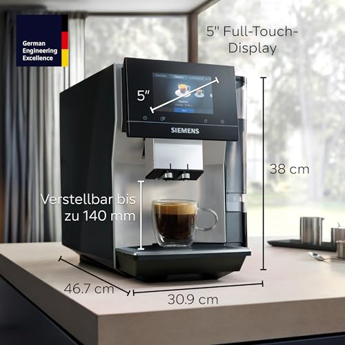 Siemens EQ.700 TP715E17 Kaffeevollautomat, Full-Touch, 2,4 L