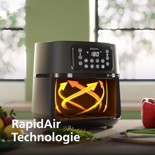 Philips Airfryer XXL HD9285/90 Heißluftfritteuse 7,2 L, WLAN
