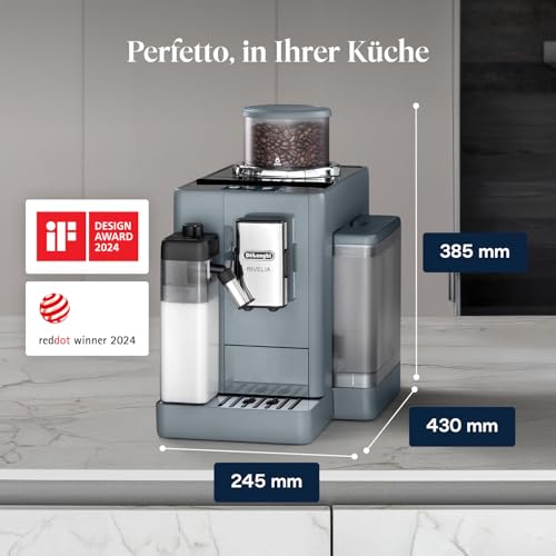 De'Longhi Rivelia EXAM440.55.G Kaffeevollautomat, grau