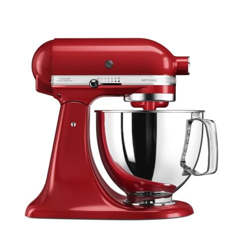 KitchenAid Artisan 5KSM125EER Küchenmaschine 4,8 L, Empire Red