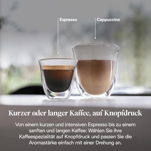 De'Longhi Magnifica S ECAM22.110.B Kaffeevollautomat, schwarz