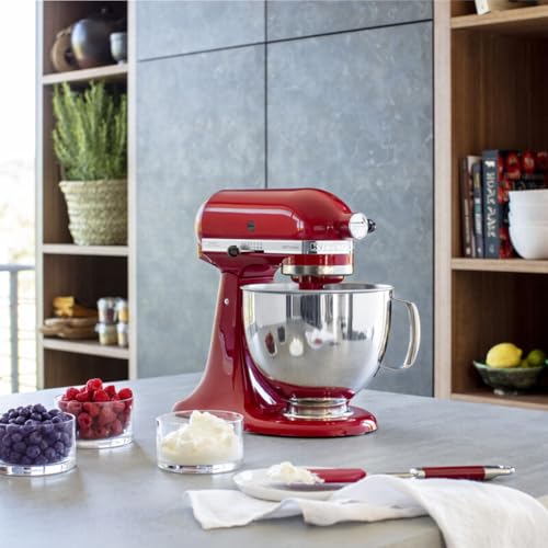 KitchenAid Artisan 5KSM125EER Küchenmaschine 4,8 L, Empire Red