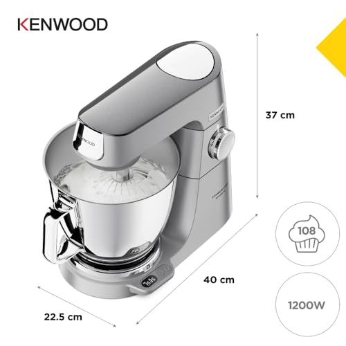 Kenwood Titanium Chef Baker XL KVL85.224SI, 7 L, mit Waage