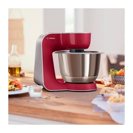 Bosch MUM58720 CreationLine Küchenmaschine 1000 W, 3,9 L, rot