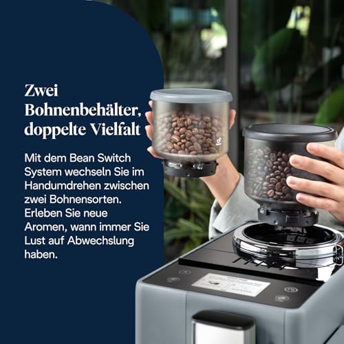 De'Longhi Rivelia EXAM440.55.G Kaffeevollautomat, grau