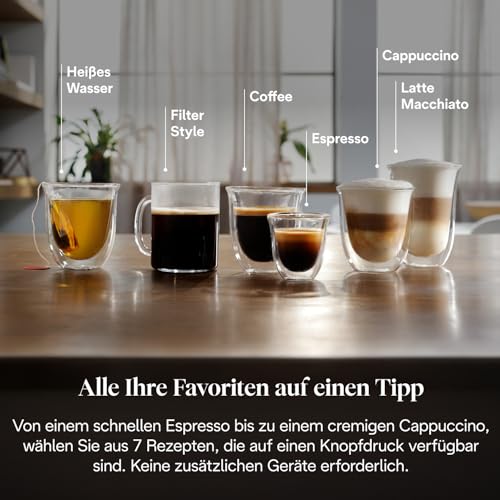De'Longhi Magnifica Evo ECAM292.81.B Kaffeevollautomat, LatteCrema