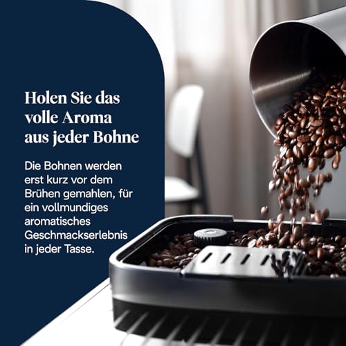 De'Longhi Magnifica Evo ECAM292.81.B Kaffeevollautomat, LatteCrema