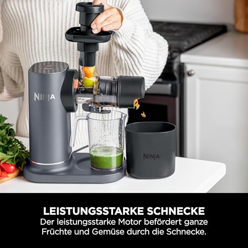 Ninja JC151EU Slow Juicer Entsafter 700 ml, Kaltpressung