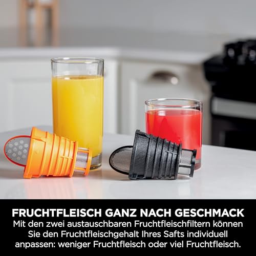 Ninja JC151EU Slow Juicer Entsafter 700 ml, Kaltpressung