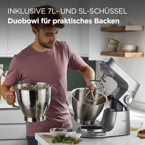 Kenwood Titanium Chef Baker XL KVL85.224SI, 7 L, mit Waage
