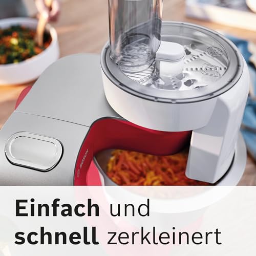 Bosch MUM58720 CreationLine Küchenmaschine 1000 W, 3,9 L, rot